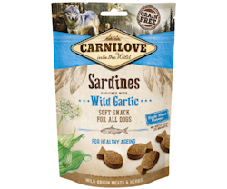 Carnilove Dog Semi Moist Snack Sardines with Wild Garlic - 200 gram
