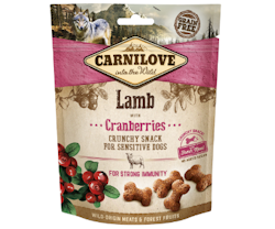 Carnilove Dog Crunchy Snack Lamb with Cranberries - 200 gram