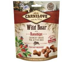 Carnilove Dog Crunchy Snack Wild Boar with Rosehips - 200 gram