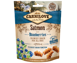 Carnilove Dog Crunchy Snack Salmon with Blueberries - 200 gram