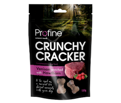 Profine Dog Crunchy Cracker Venison with Hawthorn - 150 gram