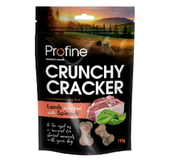 Profine Dog Crunchy Crackers Lamb with Spinach - 150 gram