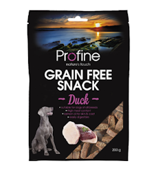 Profine Dog Grain Free Semi Moist Snack Duck - 200 gram