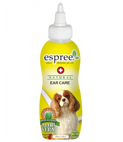 Framsidan av förpackningen för Espree Dog Ear Care - 118 ml.