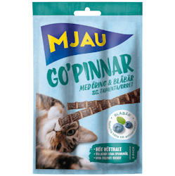 Mjau Go’Pinnar med Öring och blåbär - 15 gram