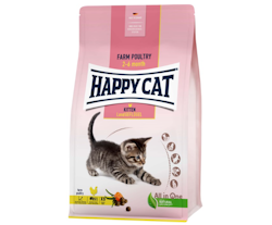 HappyCat Kitten Fågel - 4 kg