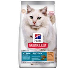 Hills Science Plan Feline Adult Hypoallergenic Egg & Insect Protein - 1,5 kg