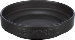 BE NORDIC skål, låg, keramik/gummi, 0.3 l