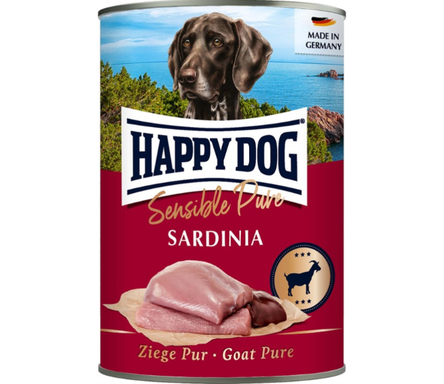 HappyDog konserv - Sardinia - 100% get - 6x400 g