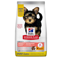 Hills Science Plan Puppy Perfect Digestion Small & Mini Chicken & Rice - 6 kg