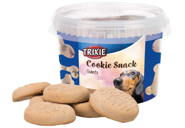 Framsidan av förpackningen för Cookie Snack Giants med lamm.