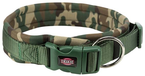 Premium hundhalsband, neoprenfodrad - L-XL: 56-62 cm/25 mm