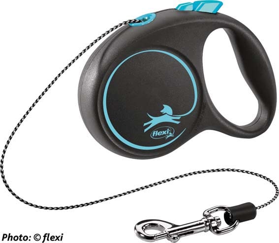Flexi Black Design - S: 5 m lina