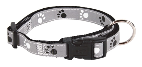 Silver Reflect Hundhalsband - Flera storlekar