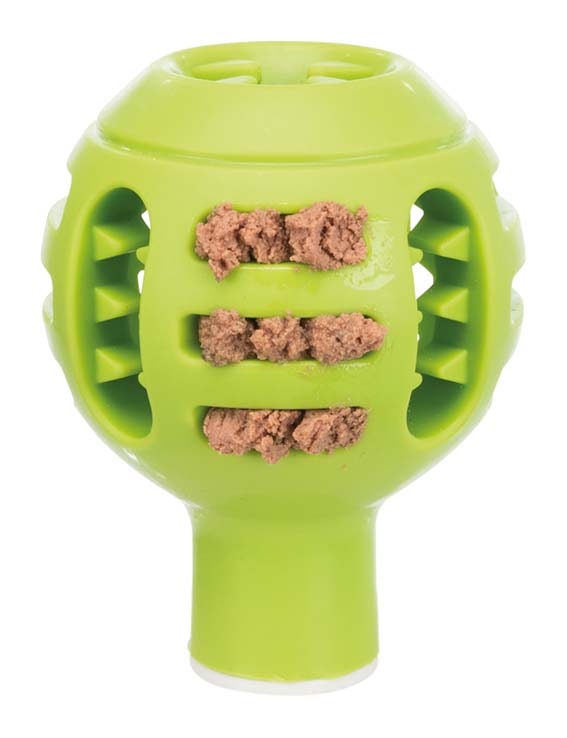 Lick'n'Snack boll med sugkopp - 8-11 cm