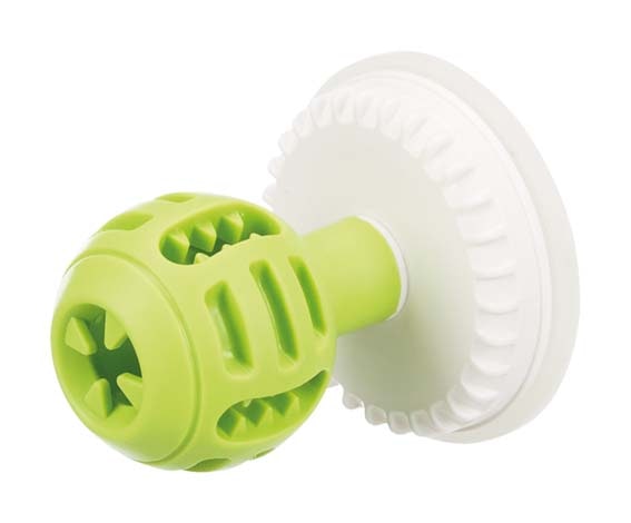 Lick'n'Snack boll med sugkopp - 8-11 cm