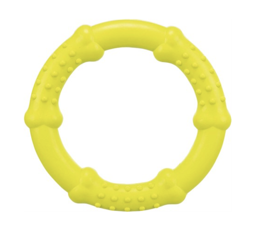 Flytande gummiring hund - 15 cm