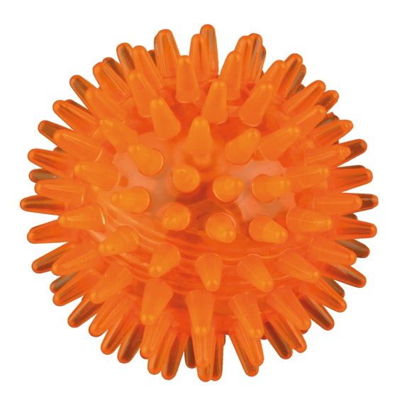 Flashboll Igelkott Flytande Hundleksak - 5 cm