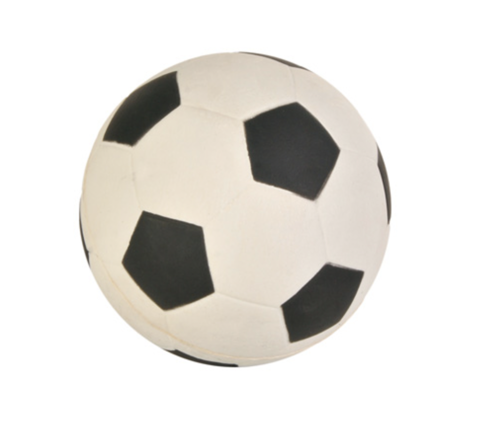 Flytande hundboll i mjukgummi - 9 cm