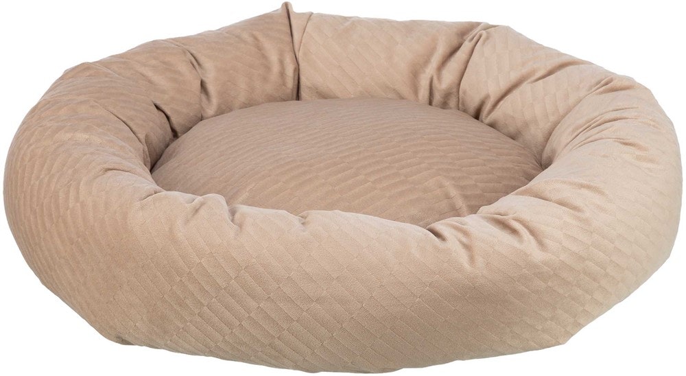 Alena bädd, rund beige - två storlekar