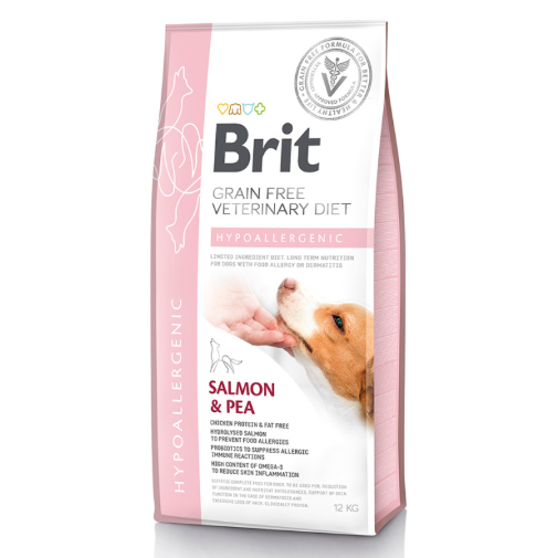 Brit Veterinary Hypoallergenic Salmon & Pea - 2 kg