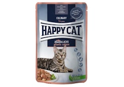 HappyCat våt/sås - atlantlax - 96x85 g