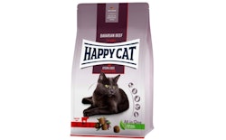 HappyCat Adult sterilised Nötkött - 10 kg