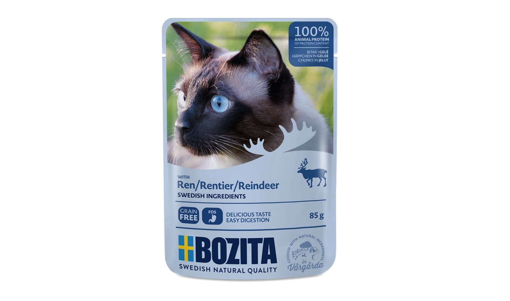 Framsidan av Bozita Katt Ren i Gelé.