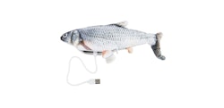 Sprattlande fisk kattleksak - USB - 30 cm