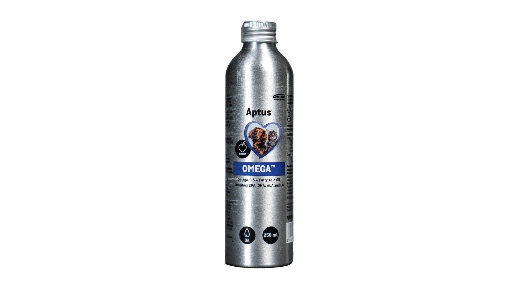 Framsidan av Aptus Omega Oil.