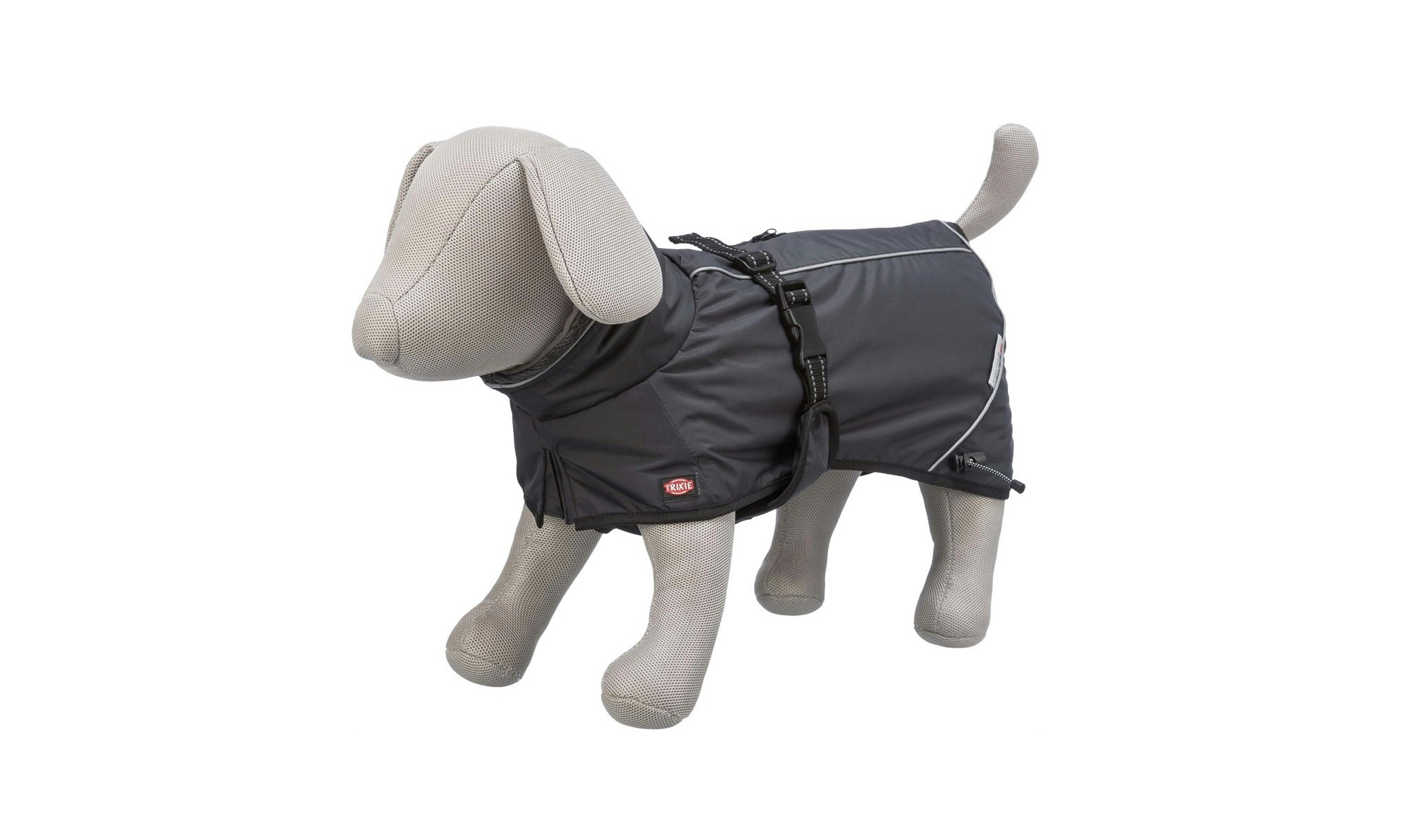 Hundtäcket Calvi på en hunddocka.