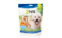2pets Dogsnack Chicken & Fish Twist - 400 g