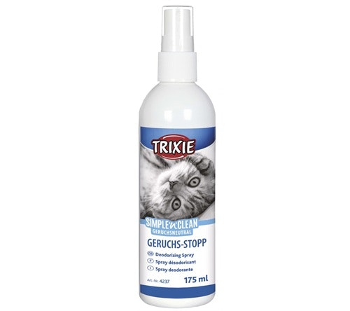 Framsidan av Trixie Simple'n'Clean, en kattdeo för rengöring av kattlåda.