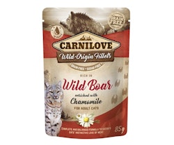 Carnilove Cat Pouch Wild Boar with Chamomile - 85 gram