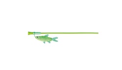 Kattvippa med plyschfisk, kattmynta, 42 cm