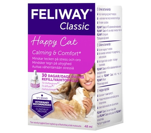Framsidan av Feliway Classic Refill.