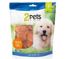 2pets Dogsnack Chicken Coins - 400 g