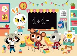Pussel "At school" 24 bitar