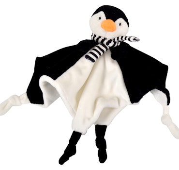 Snuttefilt Pingvin i mjuk fleece