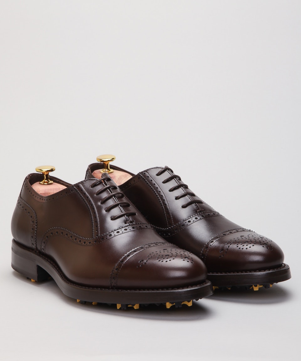 Zurigo-Golf Chocolate Calf