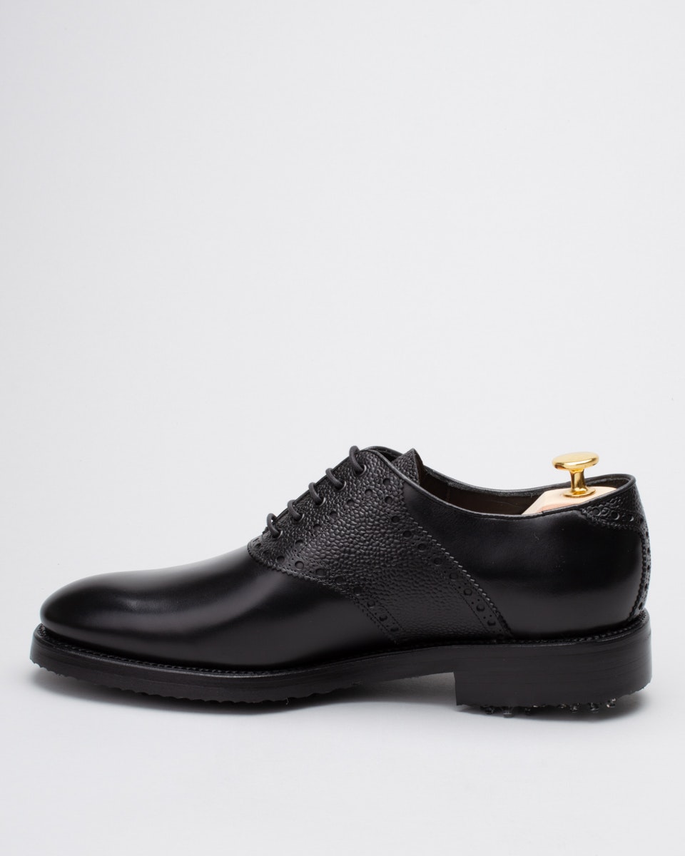 Premier-Black Calf/Black Grain Calf