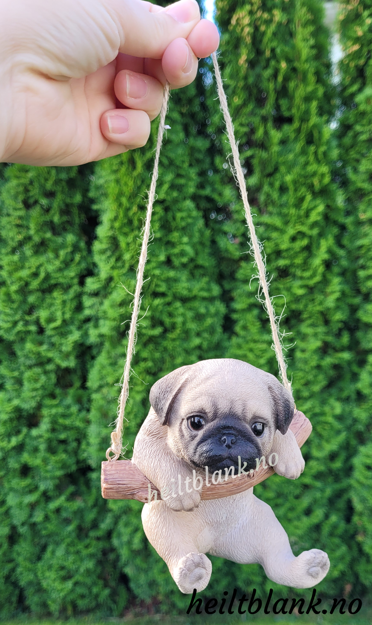 Mops på huske