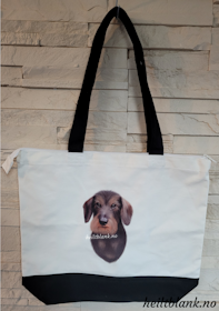 Dachshund veske - strihåret