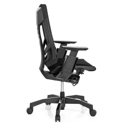 Ergonomisk skrivbordsstol, Minna Black Tygklädsel