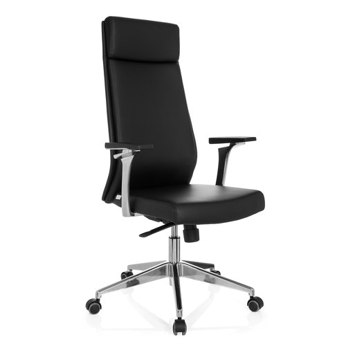 Kontorsstol, Corsica - Svart konstläder - OfficeChair.se - Fri frakt på  ergonomisk kontorsstol online och konfer