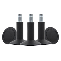 5-pack fötter till kontorsstol STAND 11 mm / 65 mm