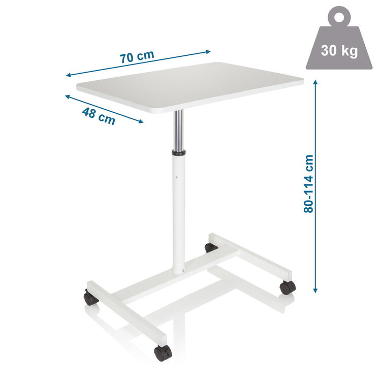 Laptopbord / ståbord, STAND III - 80-114 cm