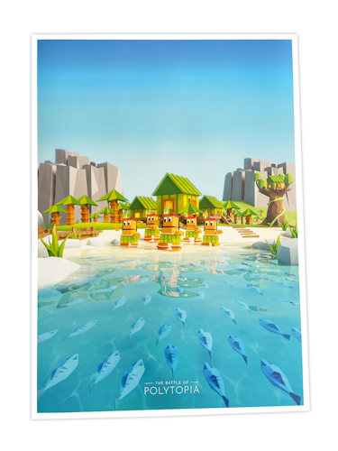 Kickoo Beach Life Poster