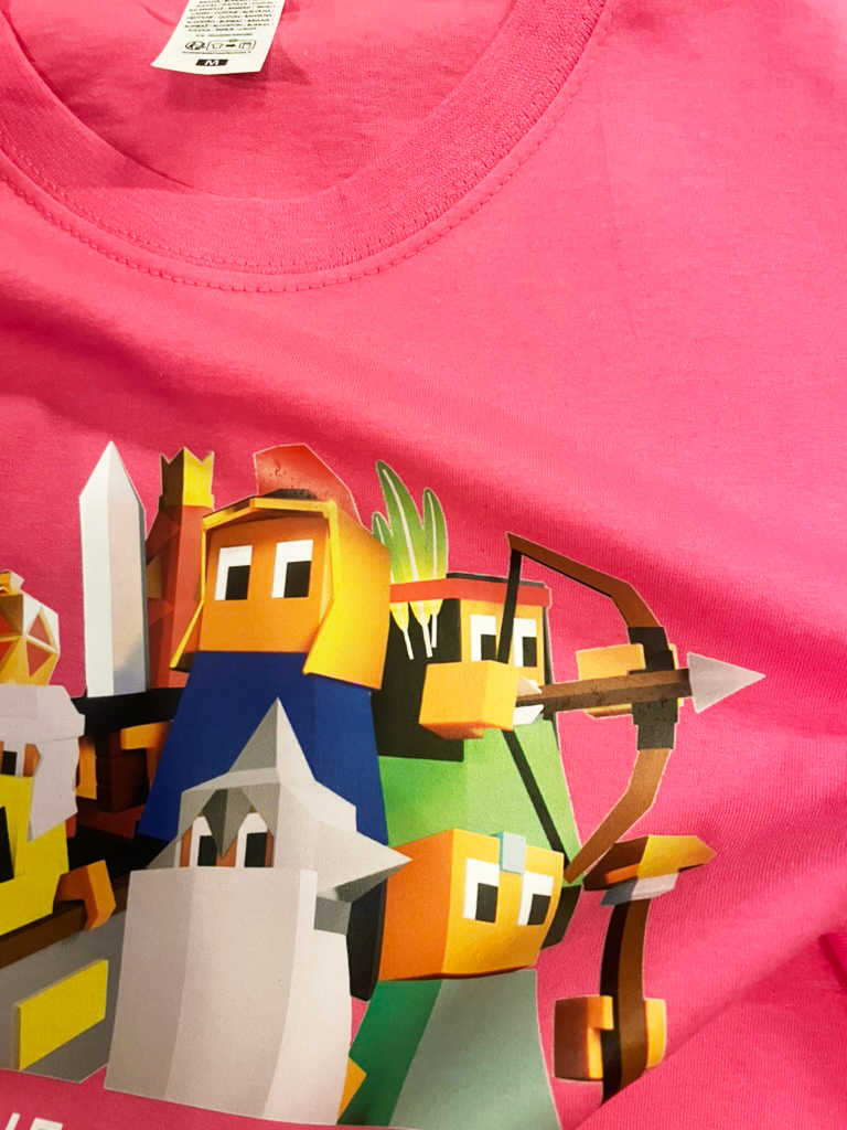 POLYTOPIA Official Tee pink