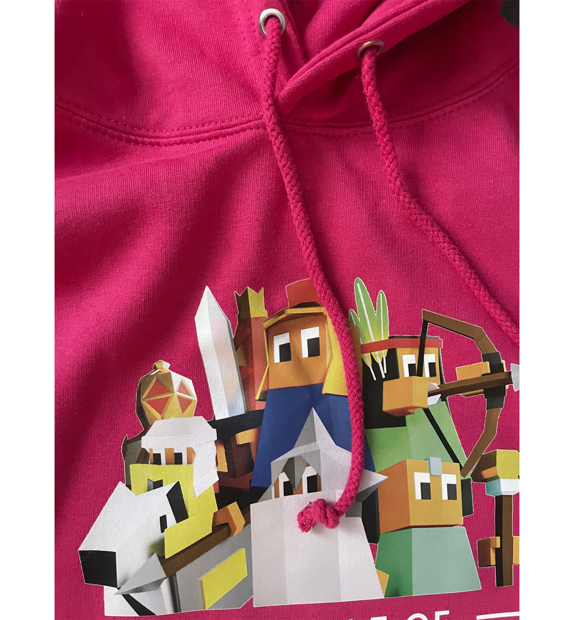 POLYTOPIA Official Hoodie Pink.